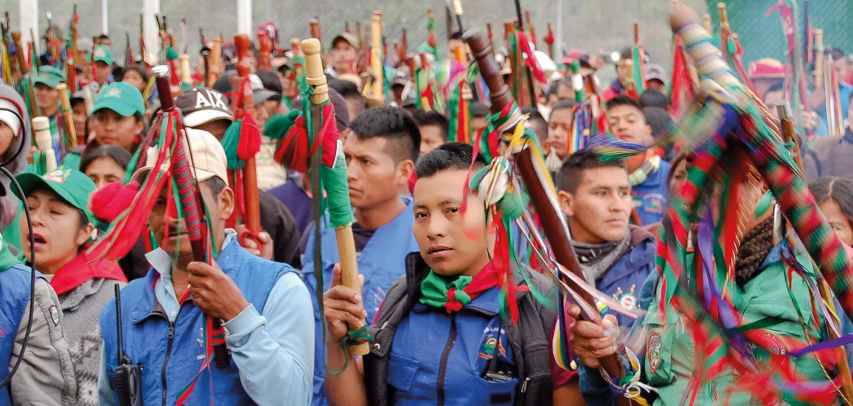 Gli indigeni della Colombia lottano per il loro diritto alla vita<br />
