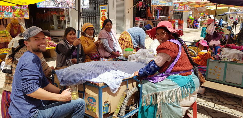 Pause déjeuner avec les femmes du programme, une scène qu'on ne peut plus vivre actuellement.