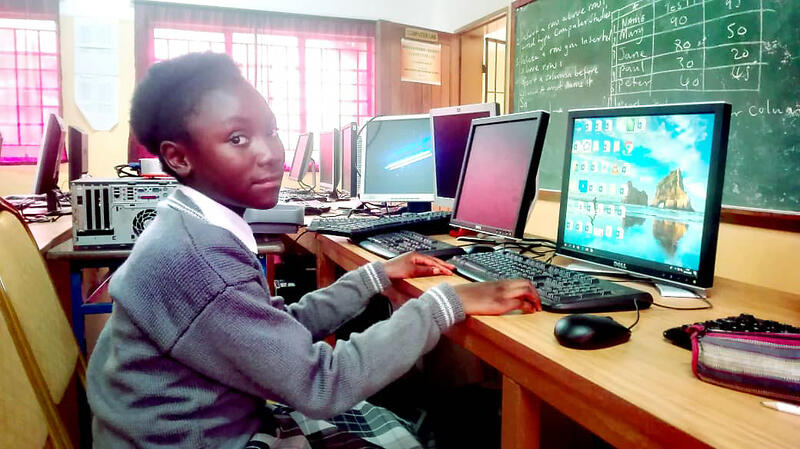 Stephanie Chibwe Makawa, 12 anni: “Vorrei diventare contabile”