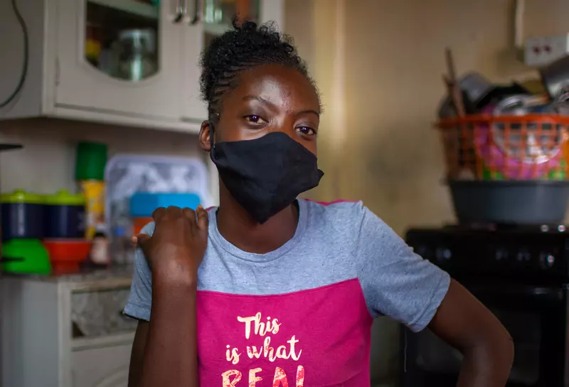 Belinda, 17 ans, fait partie de la centaine de jeunes qui fréquentent le « Circus Zambia ».