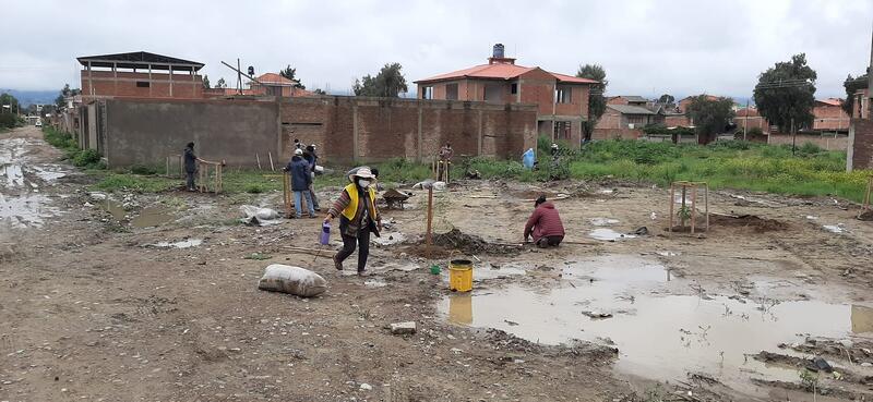 Area di riforestazione, Cochabamba. Foto: Francesco Negri