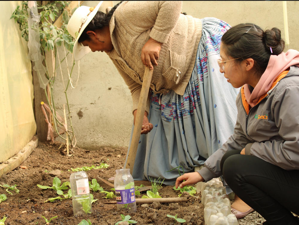 Für Zenobia ist ihr neues Gewächshaus und was sie darin anbauen kann überlebenswichtig.