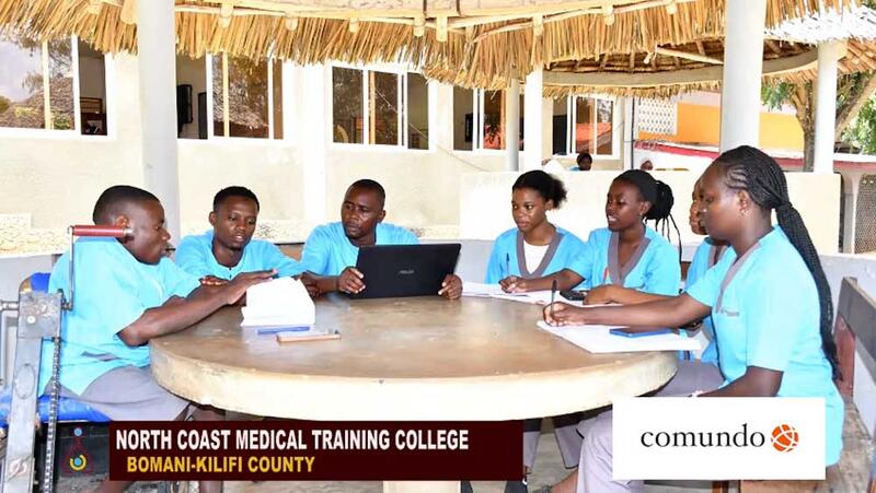 Ausschnitt aus einer Videoreportage des Colleges über Erick und seine Ausbildung.