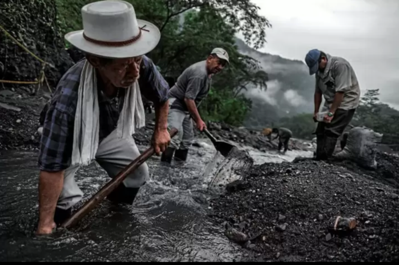 Traditionelle Guaqueros