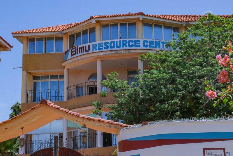 Das Lern- und Bildungszentrum in Malindi bietet täglich Platz für mehrere hundert Schülerinnen und Schüler.