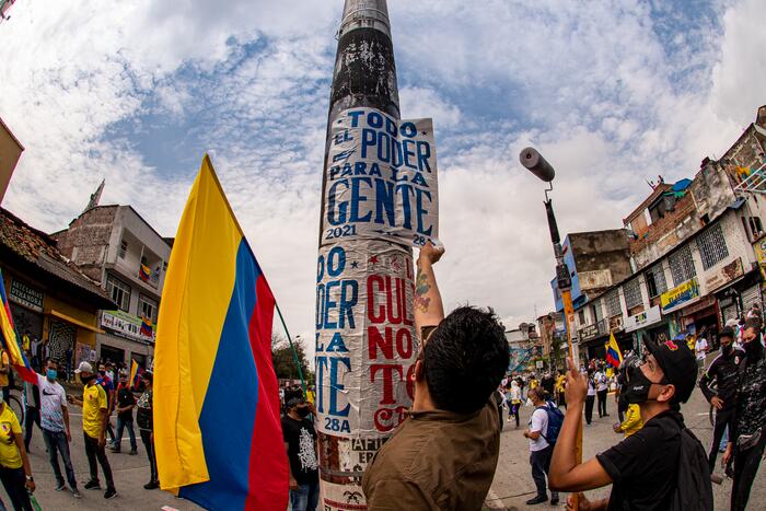 "Il potere appartiene al popolo", Photo ©Fabián Alexander Villa Silva
