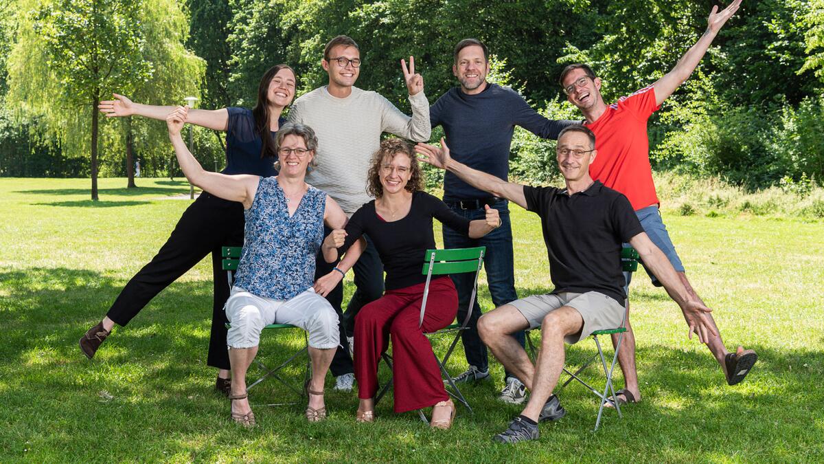 Motiviert und voller Tatendrang - unsere sieben neuen Einsatzleistenden