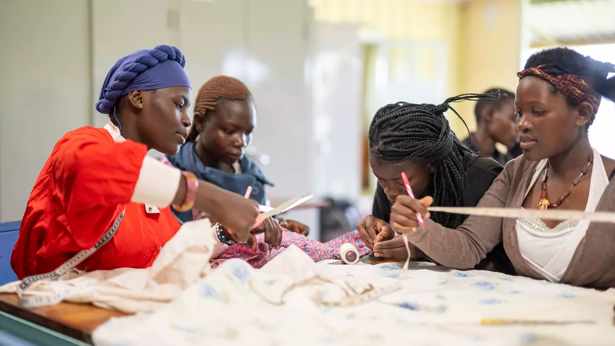 Centre Make Me Smile - Les femmes ont ici une chance d'accéder à l'éducation et à l'indépendance financière.