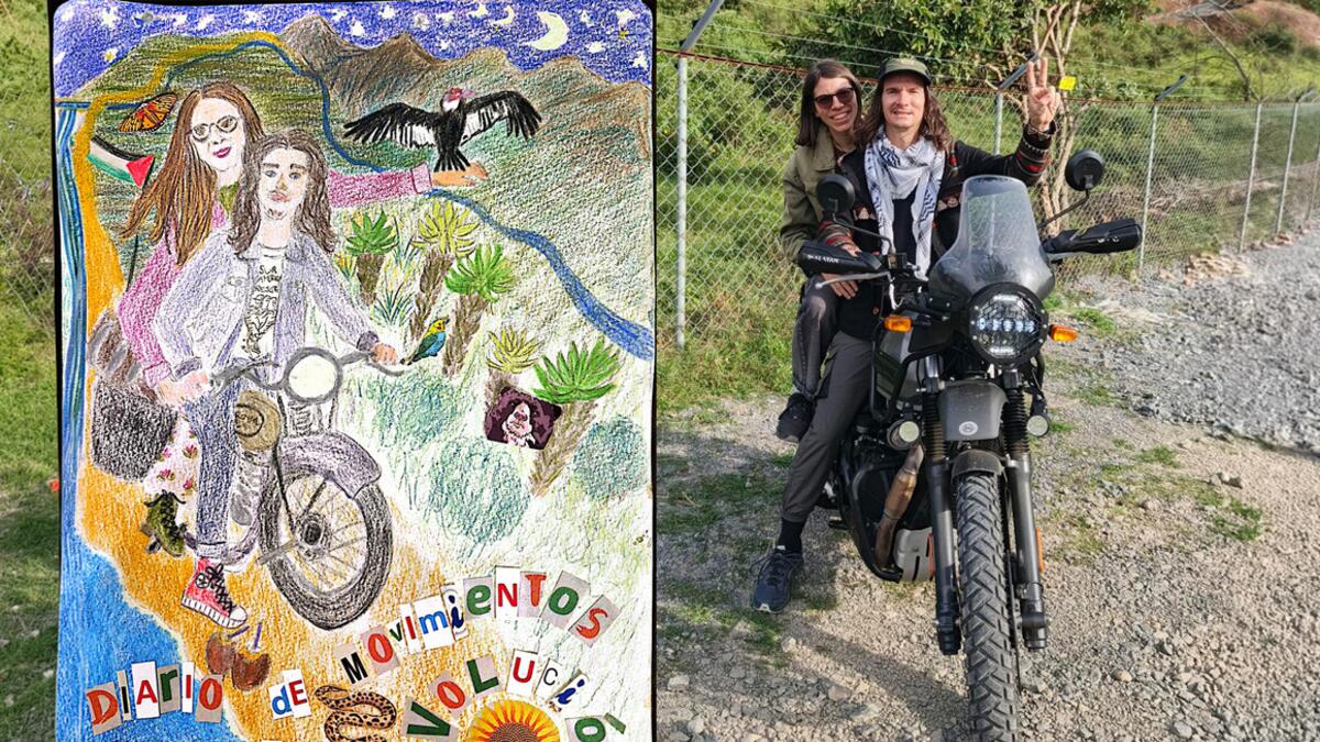 Die Juristin und der Sozialanthropologe sind bereit für ihren Road-Trip.