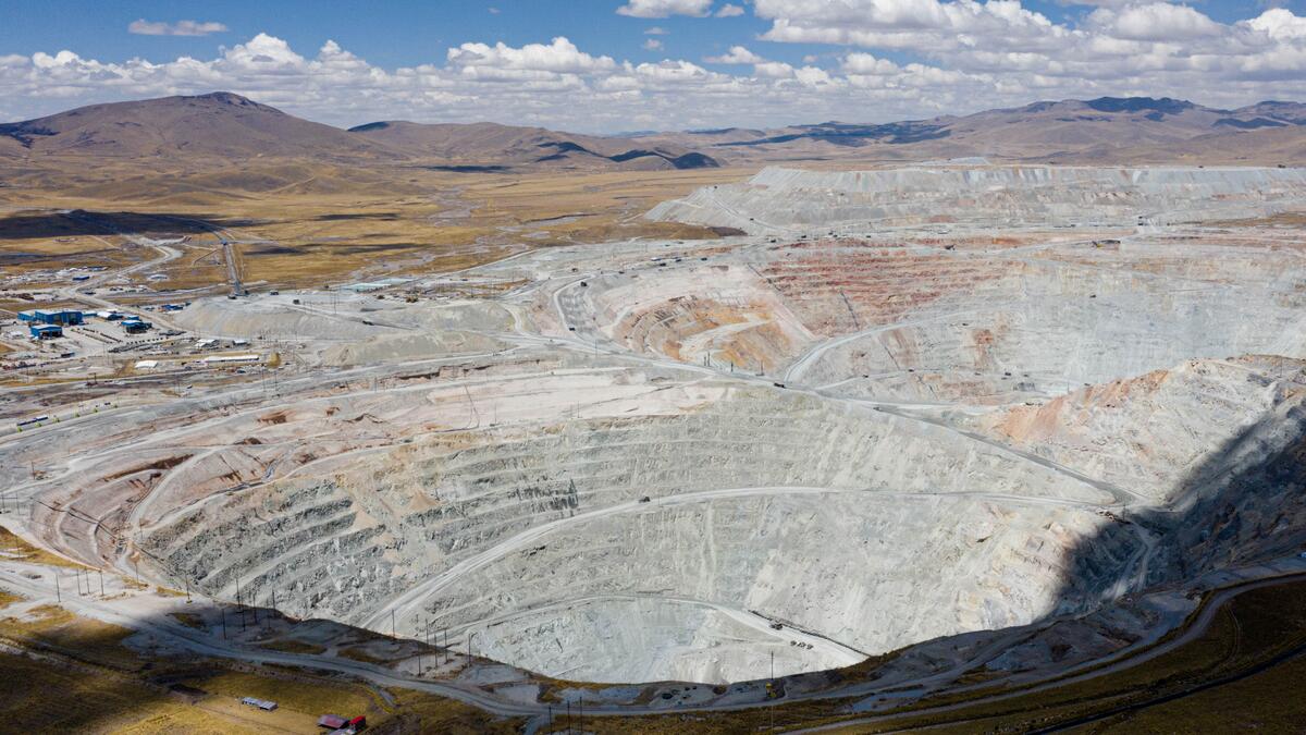 Miniera a Espinar, Perù