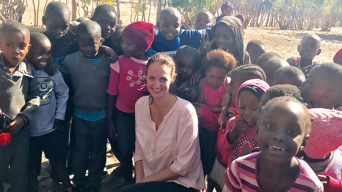 Vanessa Ukca steht seit 2018 in Namibia im Hilfseinsatz für Comundo/Interteam.